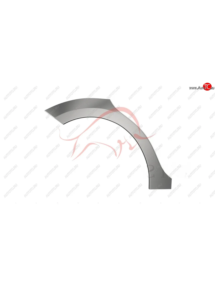 Правая задняя ремонтная арка (внешняя) Wisentbull Subaru Impreza GT хэтчбэк дорестайлинг (2016-2019)  В Кинешме Ивановской области