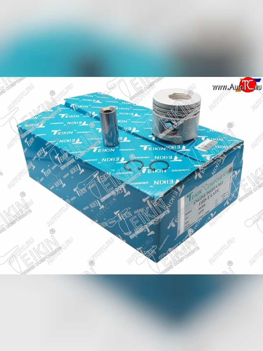 Комплект поршней с пальцами TEIKIN (1HD-T)  Toyota Land Cruiser (1990-1996) 78  в Самаре Самарской области