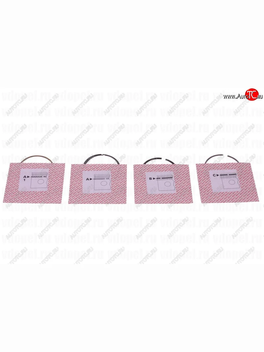 Комплект поршневых колец (толщина 1,2/1,2/2,0) Mahle Opel Astra J универсал дорестайлинг (2009-2012) (диаметр поршня 79 мм)  с доставкой в г. Керчь