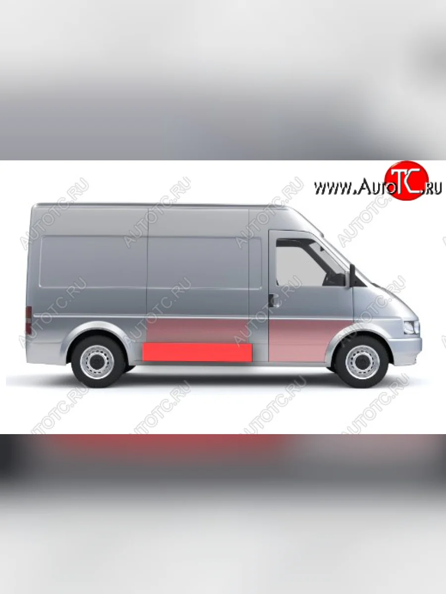 Правая средняя нижняя боковая панель (ремонтная) Wisentbull Fiat Ducato 244 (2002-2012)  в Перми Пермском крае