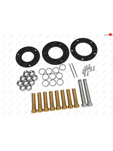 Комплект метизов для топливных баков (на 2 кронштейна, старого образца) Бакор  