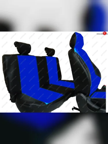 Универсальные чехлы сидений X-DRIVE (черный/синий) 