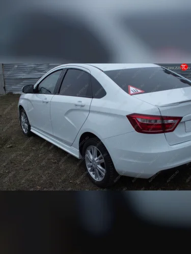 Пороги накладки VTS Лада ВАЗ Веста ( 2180,  SW 2181) - Веста NG ( 2180,  SW 2181)