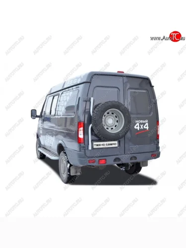 Кронштейн запасного колеса ТехноСфера (Техно Сфера) (c полимерным покрытием) (Под новые петли) ГАЗ ГАЗель ( 3302,  2705,  3221,  3221,Бизнес,  2705,Бизнес,  3302,Бизнес) (1994-2025) дорестайлинг шасси, дорестайлинг цельнометаллический фургон, дорестайлинг автобус, 1-ый рестайлинг автобус, 1-ый рестайлинг бортовой , 1-ый рестайлинг цельнометаллический фургон, 2-ой рестайлинг автобус, 2-ой рестайлинг цельнометаллический фургон, 2-ой рестайлинг шасси