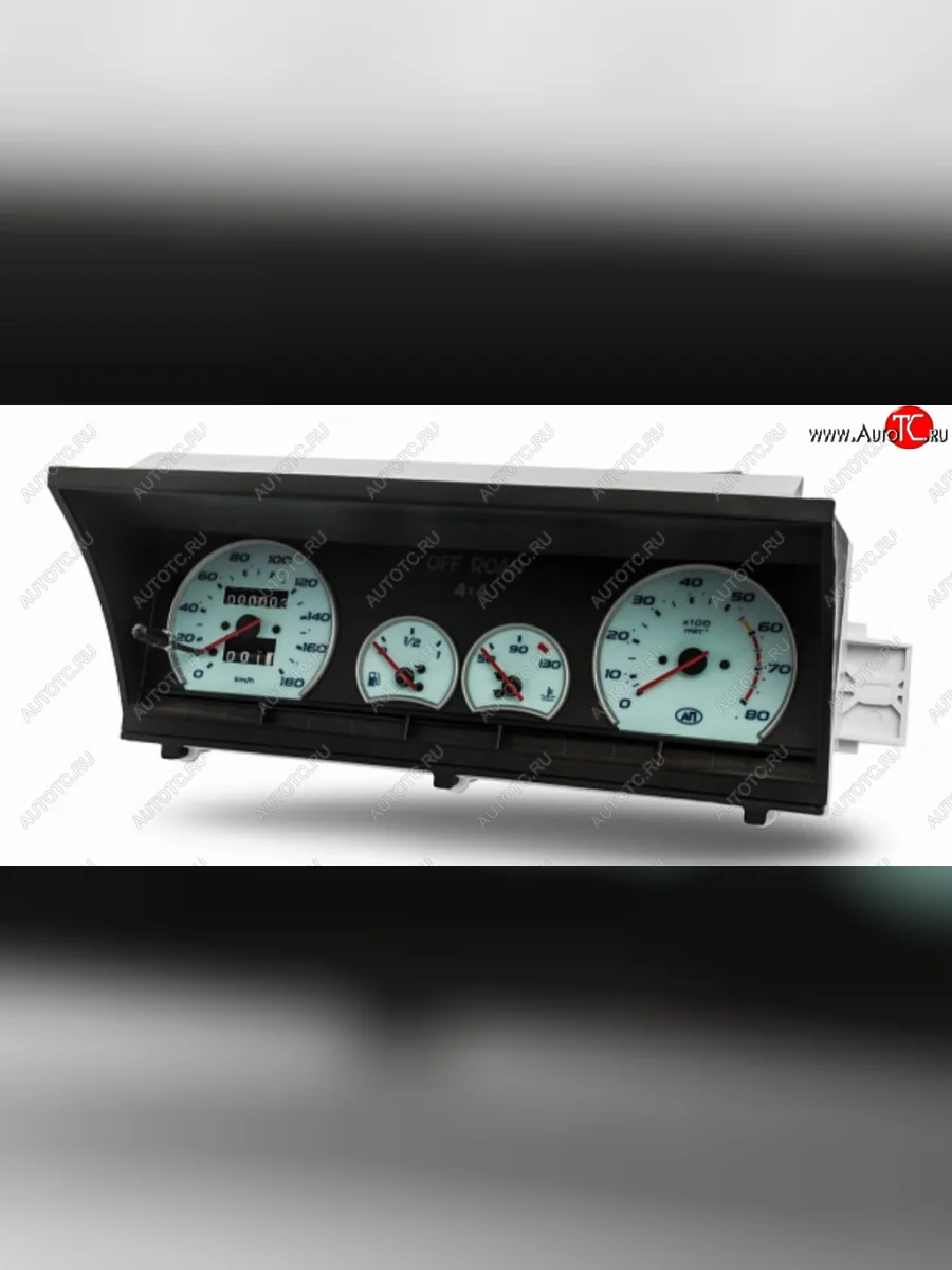Комбинация приборов Автоприбор - Avtopribor Лада ВАЗ нива 4х4 2121 (Legend) 3 дв. 2-ой рестайлинг (2021-2025) (бледно-голубые шкалы)  в Керчи Республика Крым
