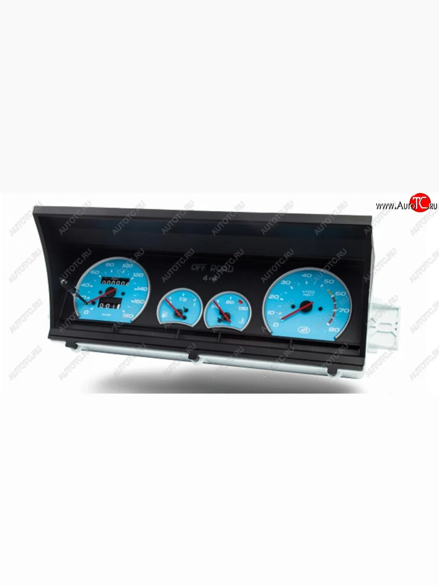 Комбинация приборов Автоприбор - Avtopribor Лада ВАЗ нива 4х4 2121 (Legend) 3 дв. 2-ой рестайлинг (2021-2025) (синие шкалы)  в Керчи Республика Крым