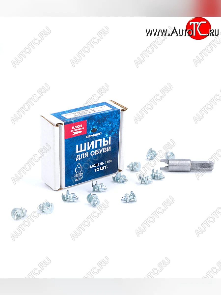 Шип обувной вкручиваемый (с ключом, 12 шт.) Ремшип 1100 Seat Alhambra 7M дорестайлинг (1996-2000)