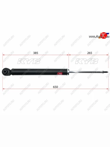 Амортизатор задний (LH=RH) KAYABA                        Hyundai Elantra  AD (2016-2020) дорестайлинг, рестайлинг