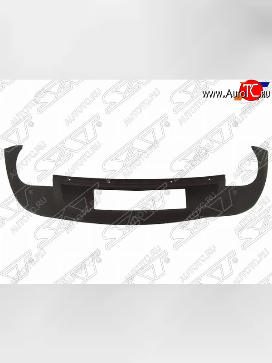 Задний бампер (нижняя часть) SAT Volkswagen Touareg 2 NF дорестайлинг (2010-2014)  в Керчи Республика Крым