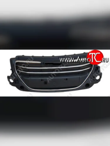 Решётка радиатора (с хром молдингом) BodyParts Peugeot 301 (2012-2017)