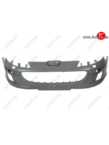 Бампер передний (с отверстием под омыватели фар, Тайвань) BodyParts Peugeot 407 универсал (2004-2011)