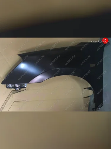 Левое крыло (с отверстием под повторитель поворота) BodyParts Nissan Almera 3 G15 седан (2012-2019)