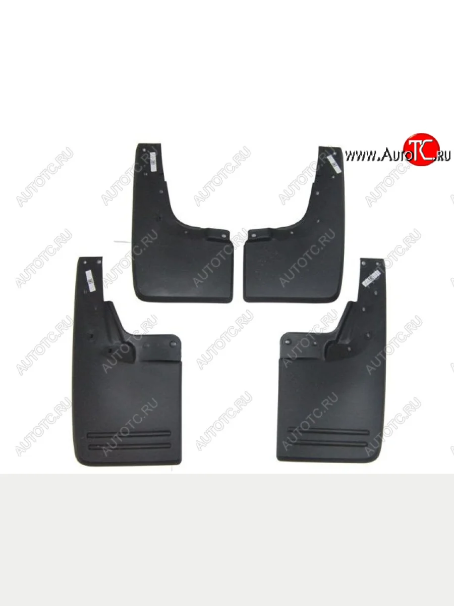 Комплект брызговиков (4 штуки) BodyParts Volkswagen Amarok дорестайлинг (2009-2016)  в Керчи Республика Крым