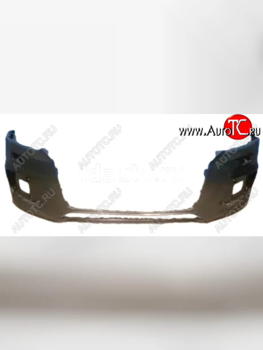 Бампер передний (с отверстием под омыватели фар, Тайвань) BodyParts Audi Q3 8U рестайлинг (2014-2018) (Неокрашенный)  в Перми Пермском крае