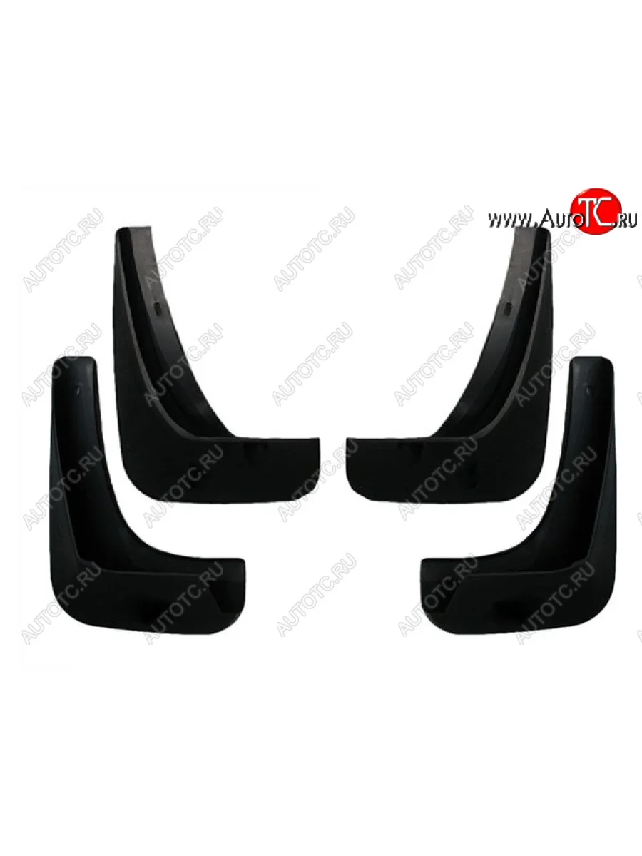 Комплект брызговиков (4 штуки) BodyParts Chevrolet Aveo T250 седан рестайлинг (2006-2011)  в Керчи Республика Крым