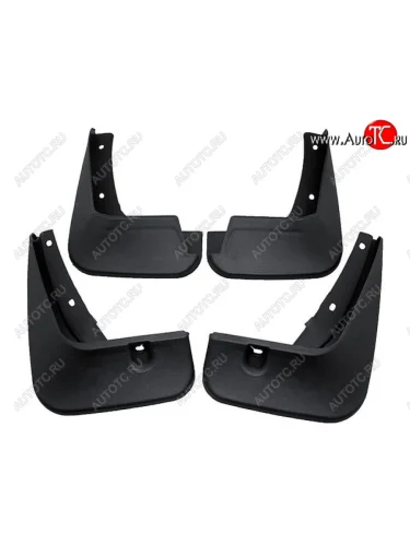 Комплект брызговиков (4 штуки) BodyParts Chevrolet Aveo T300 хэтчбек (2011-2015)