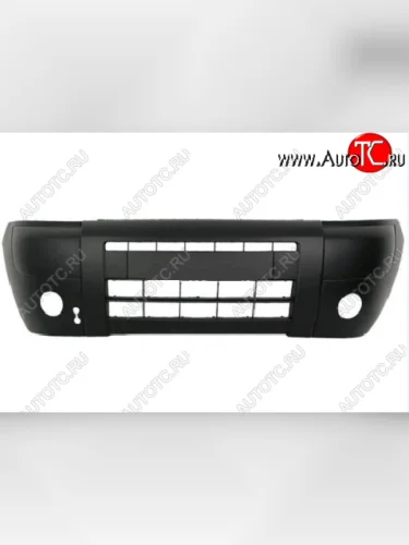 Бампер передний (с отверстиями под ПТФ) BodyParts CITROEN Berlingo M59 рестайлинг (2002-2012)