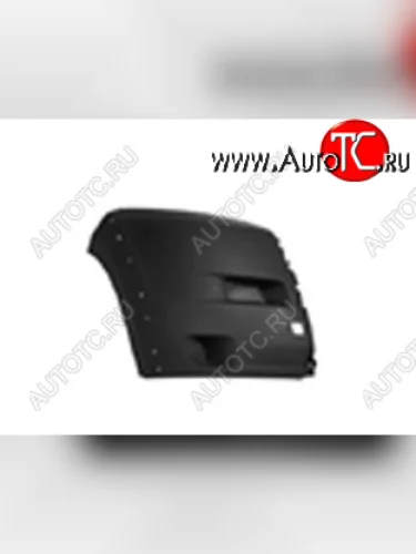 Правый клык бампера (с отверстием под молдинг, Италия) BodyParts Peugeot Boxer 250 (2006-2014)
