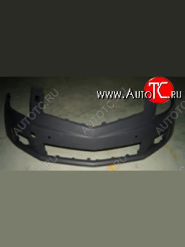 Бампер передний (с отверстием под омыватели фар) BodyParts Cadillac SRX дорестайлинг (2010-2012)