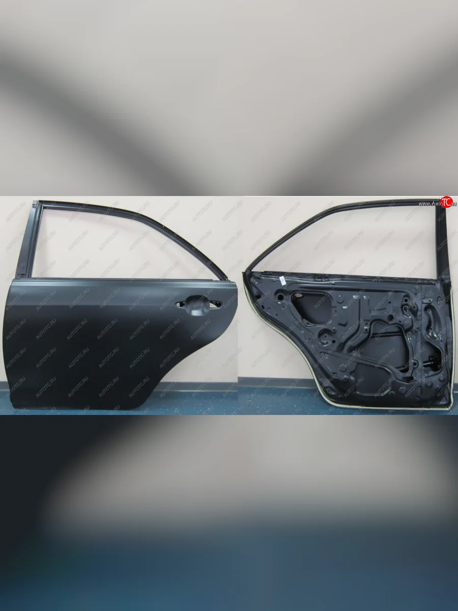Левая дверь задняя BodyParts Toyota Camry XV40 рестайлинг (2009-2011) (Неокрашенная)  в Самаре Самарской области