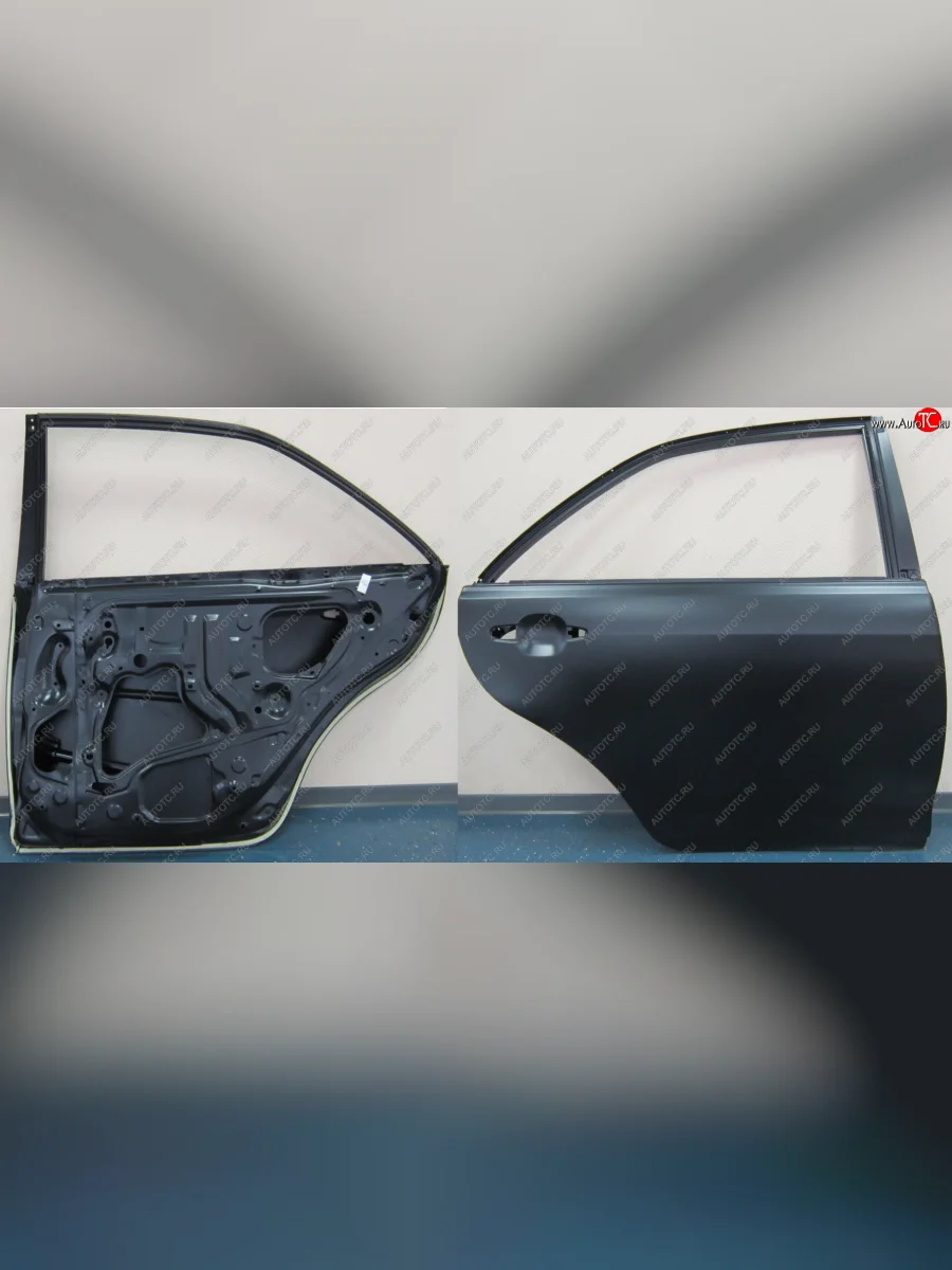 Правая дверь задняя BodyParts Toyota Camry XV40 рестайлинг (2009-2011) (Неокрашенная)  в Самаре Самарской области