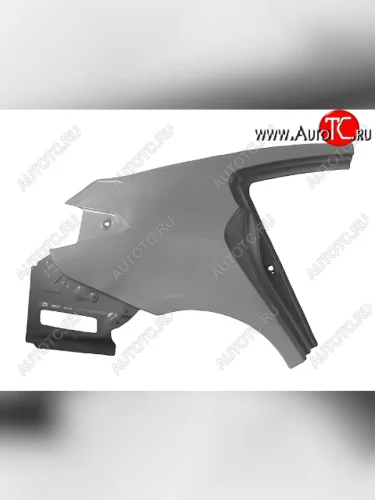 Правое крыло заднее BodyParts KIA Cerato 3 YD рестайлинг седан (2016-2019)