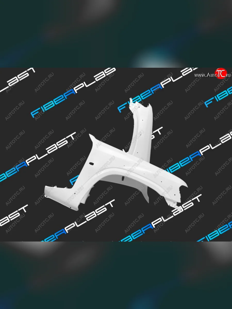 Переднее правое крыло (стеклопластик) Fiberplast  Nissan  Patrol  5, Safari  Y61  в Воронеже Воронежской области