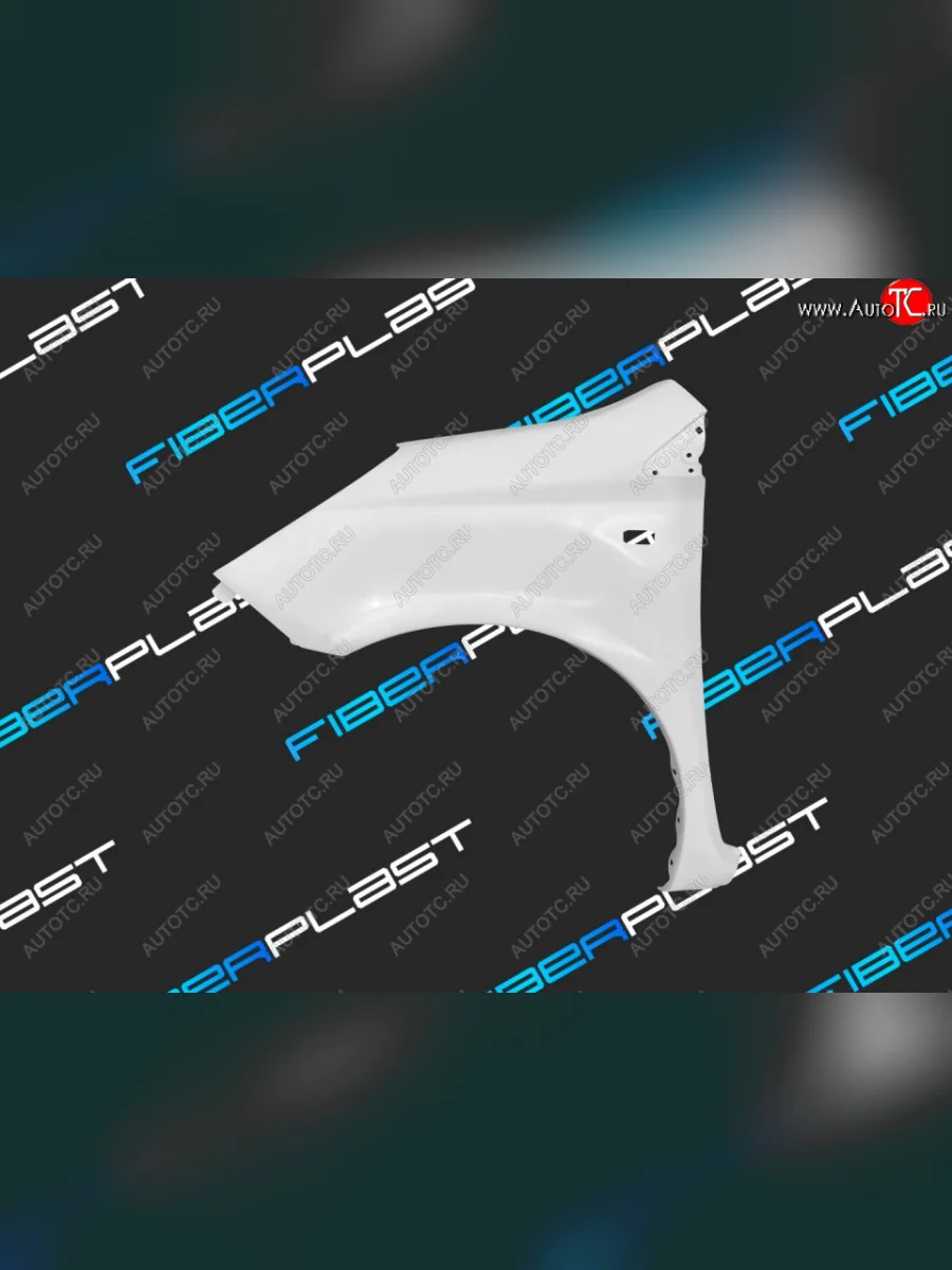 Переднее левое крыло (стеклопластик) Fiberplast  Nissan Note (2004-2008) 1  с доставкой в г. Керчь