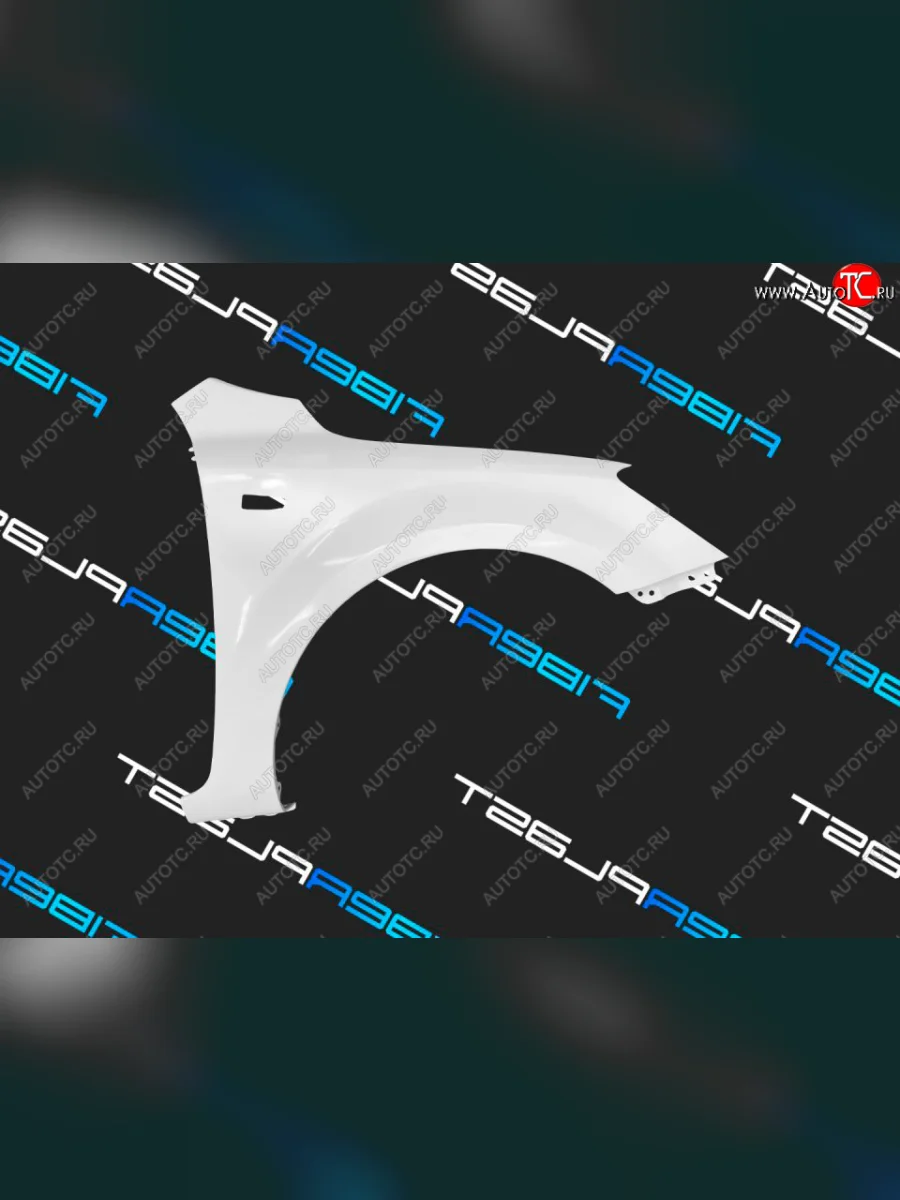 Переднее правое крыло (стеклопластик) Fiberplast KIA Ceed 1 ED рестайлинг, хэтчбэк 5 дв. (2010-2012)  в Керчи Республика Крым