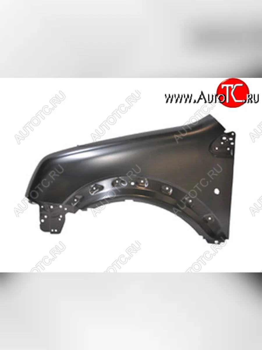 Левое крыло (с отверстием под повторитель поворота, Тайвань) BodyParts Ford Tourneo Connect 1 дорестайлинг (2002-2007) (Неокрашенное)  в Перми Пермском крае