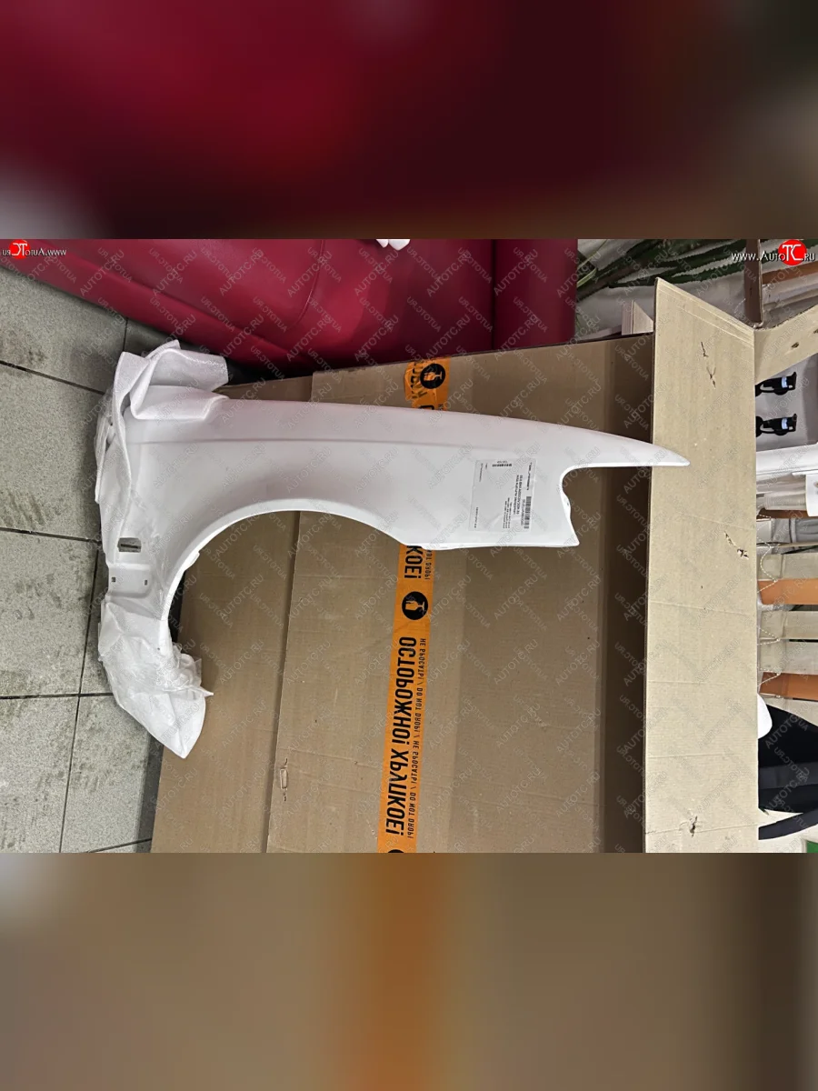 Переднее правое крыло (стеклопластик, Английская сборка) Fiberplast  Honda Civic (1995-2001) MA,MB,MC  с доставкой в г. Керчь