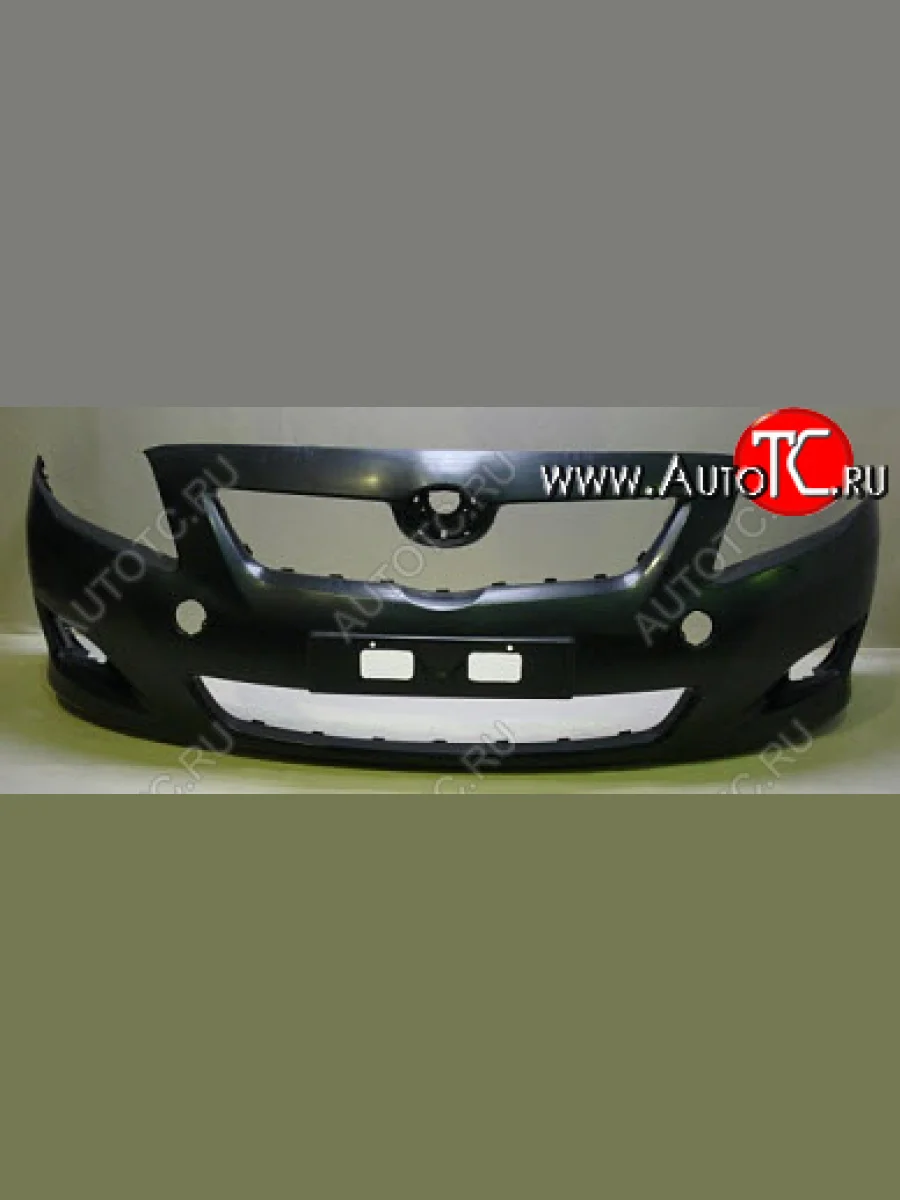 Бампер передний (Тайвань) BodyParts Toyota Corolla E140 седан рестайлинг (2009-2013) (Неокрашенный)  в Керчи Республика Крым
