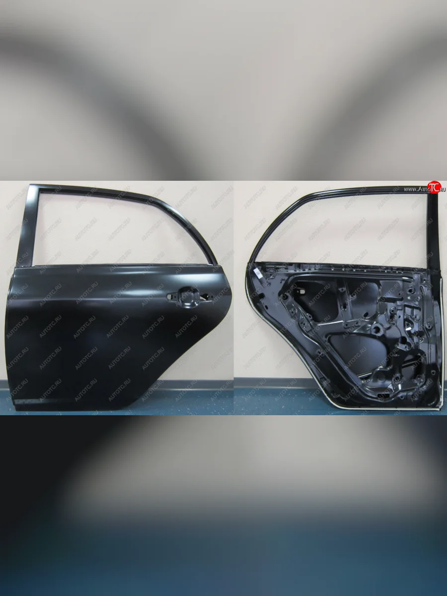 Левая дверь задняя BodyParts Toyota Corolla E150 седан дорестайлинг (2006-2010) (Неокрашенная)  в Самаре Самарской области
