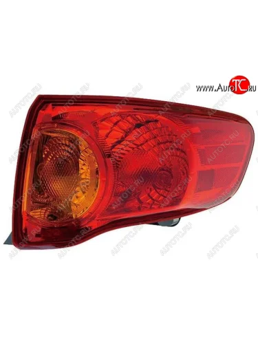 Правый фонарь задний BodyParts Toyota Corolla E150 седан дорестайлинг (2006-2010)