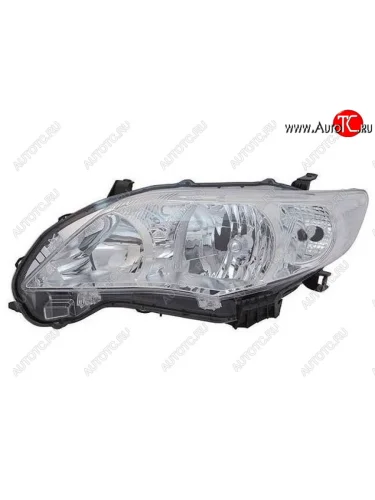 Левая фара BodyParts Toyota Corolla E150 седан рестайлинг (2009-2013)