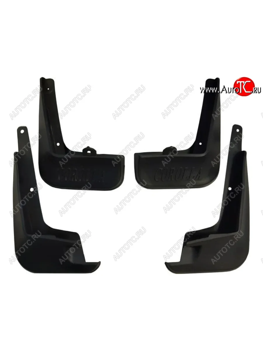 Комплект брызговиков (4 штуки) BodyParts Toyota Corolla E180 дорестайлинг (2013-2016)  в Керчи Республика Крым