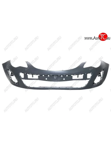 Бампер передний (Тайвань) BodyParts Opel Corsa D 2-ой рестайлинг, хэтчбэк 3 дв. (2011-2014)
