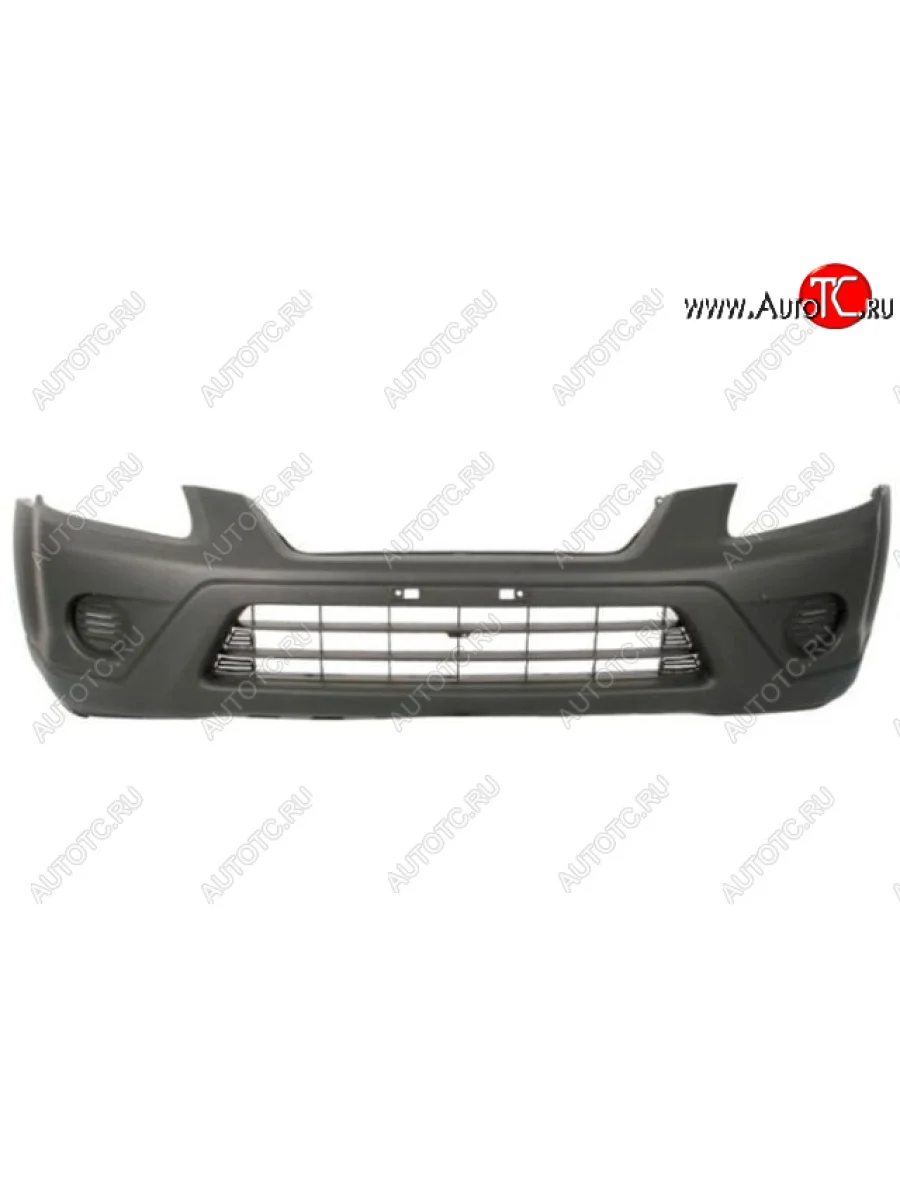 Бампер передний (Тайвань) BodyParts Honda CR-V RD4,RD5,RD6,RD7,RD9  рестайлинг (2004-2006) (Неокрашенный)  с доставкой в г. Керчь