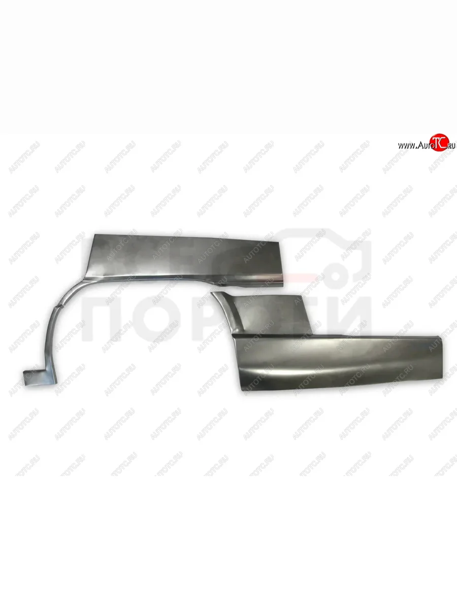 Левая задняя ремонтная арка (внешняя) Vseporogi Audi 100 C3 универсал рестайлинг (1987-1991) (оцинкованная сталь 0.8 мм)  в Керчи Республика Крым