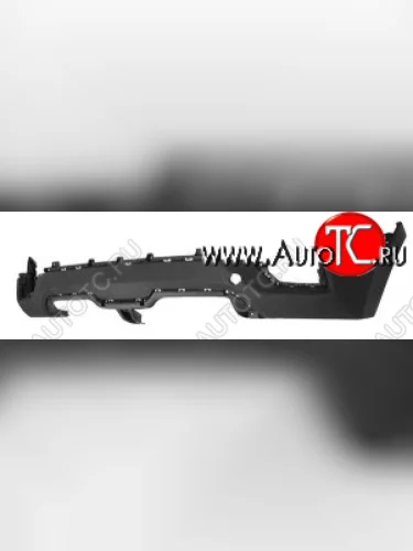 Юбка заднего бампера BodyParts Hyundai Creta GS дорестайлинг (2015-2019)