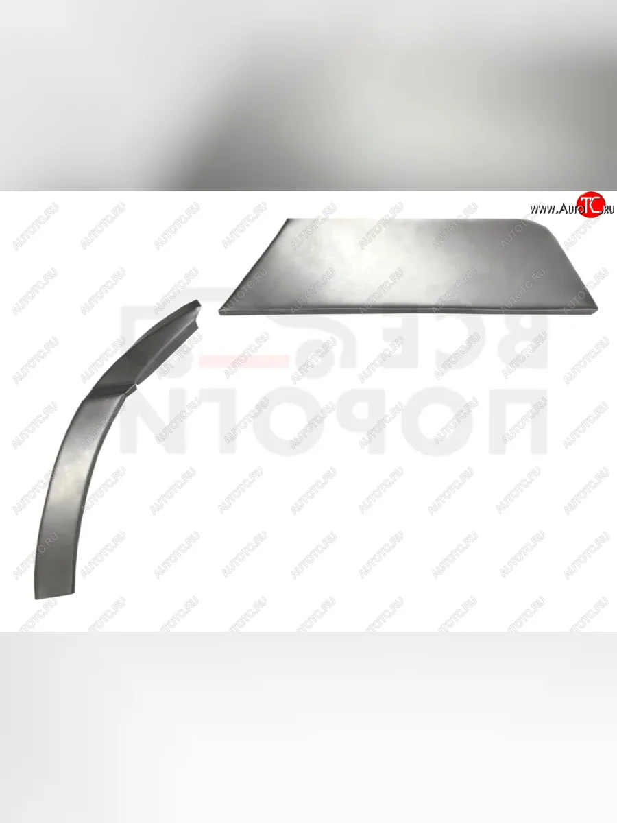 Левая задняя ремонтная арка (внешняя) Vseporogi Chery Amulet (Corda) A15 лифтбэк (2003-2010) (холоднокатаная сталь 0.8 мм)  в Перми Пермском крае