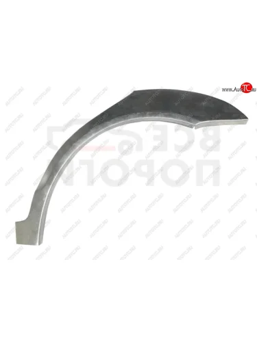 Задняя левая ремонтная арка Vseporogi Chery M11 A3 седан (2010-2016) (оцинкованная сталь 0.8 мм)