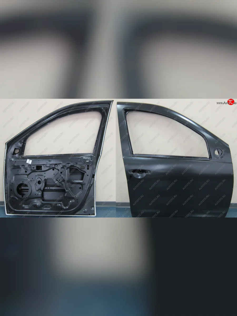 Правая дверь передняя BodyParts Renault Sandero Stepway 1 (2010-2014) (Неокрашенная)  в Керчи Республика Крым