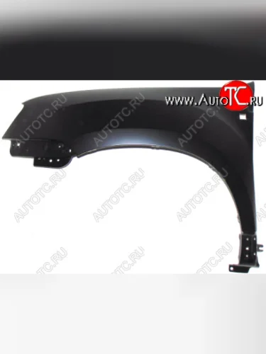 Левое крыло (с отверстием под повторитель поворота) BodyParts Renault Duster HS дорестайлинг (2010-2015)