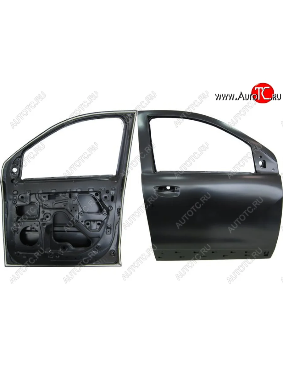 Правая дверь передняя BodyParts Renault Dokker (2012-2025) (Неокрашенная)  в Перми Пермском крае