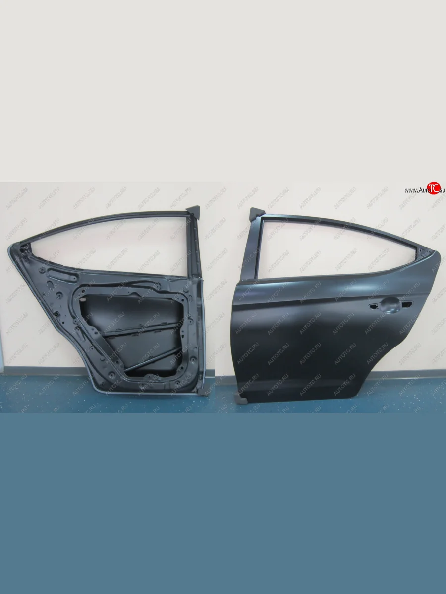 Левая дверь задняя BodyParts Hyundai Elantra AD дорестайлинг (2016-2019) (Неокрашенная)  в Самаре Самарской области