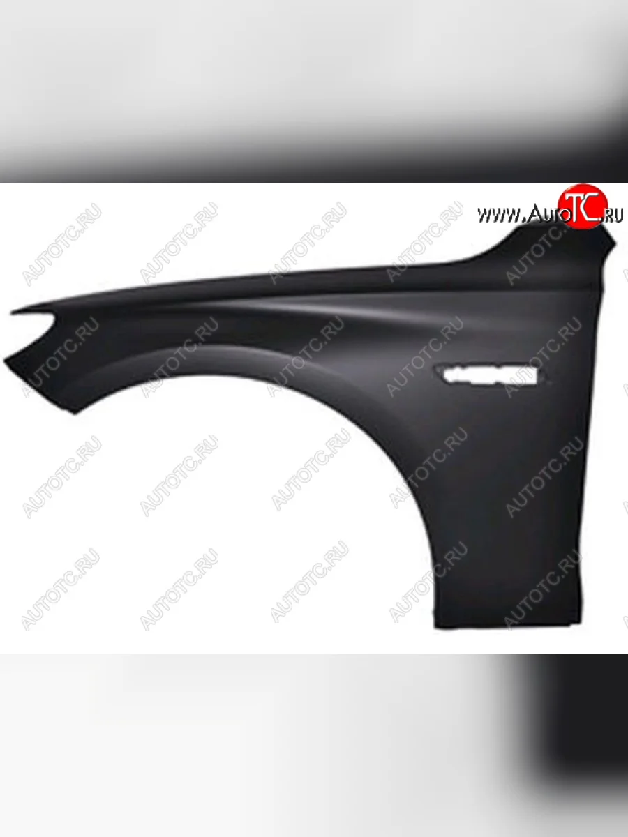 Левое крыло (с отверстием под повторитель поворота, Тайвань) BodyParts BMW 5 серия F07 Gran Turismo лифтбэк дорестайлинг (2009-2013) (Неокрашенное)  в Перми Пермском крае