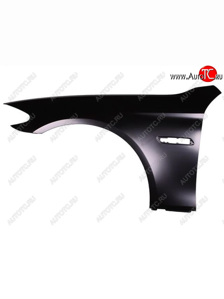 Левое крыло (с отверстием под повторитель поворота, Тайвань) BodyParts BMW 5 серия F10 седан дорестайлинг (2009-2013) (Неокрашенное)  в Перми Пермском крае