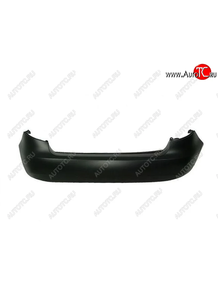 Бампер задний (с отверстием под катафот) BodyParts Skoda Fabia Mk2 хэтчбэк рестайлинг (2010-2014) (Неокрашенный)  в Перми Пермском крае