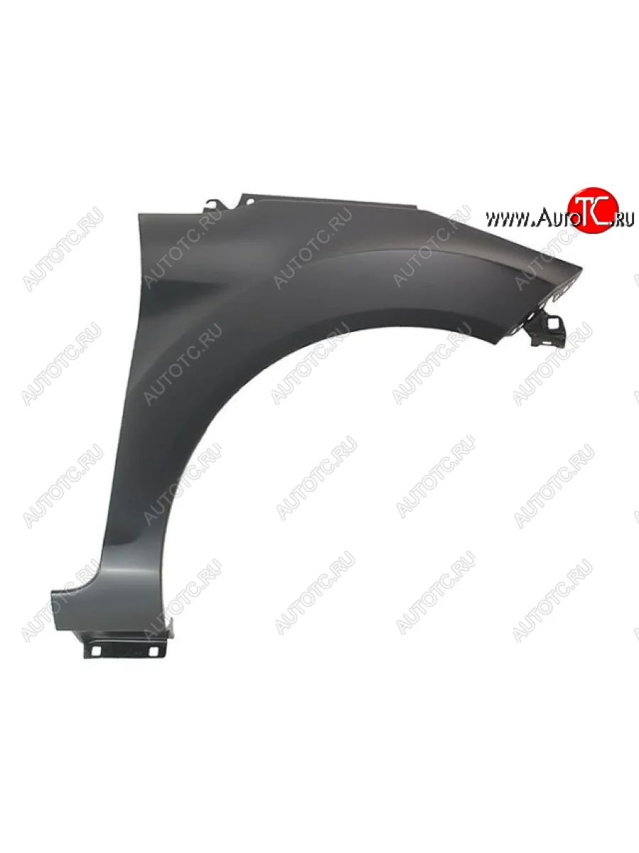 Правое крыло переднее (Тайвань) BodyParts Ford Fiesta 6 хэтчбэк 3 дв. дорестайлинг (2008-2013) (Неокрашенное)  в Перми Пермском крае